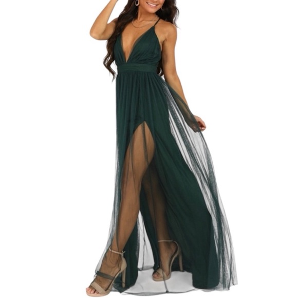 Showpo Like a Vision Maxi Dress - Picture 2 of 11